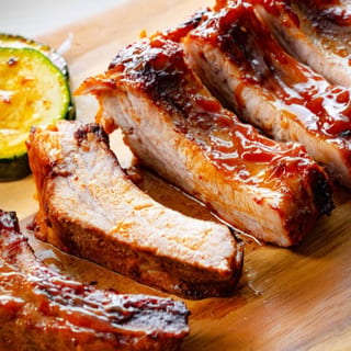 Slab of Spare Ribs Dinner