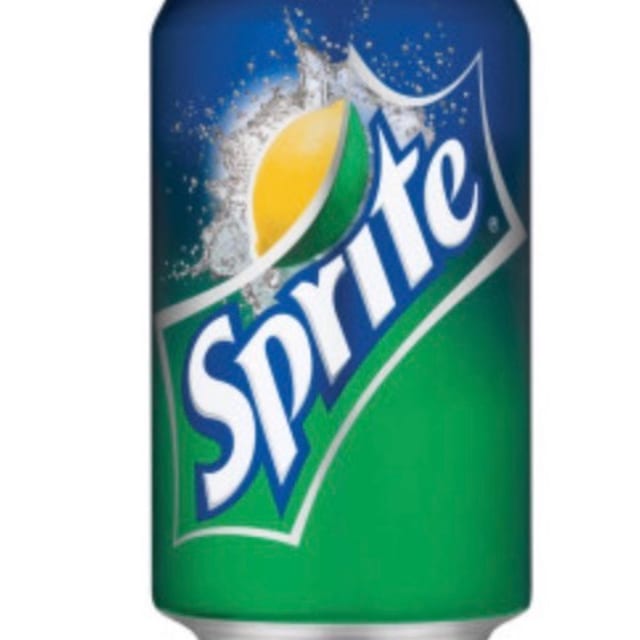 Sprite 12oz can.