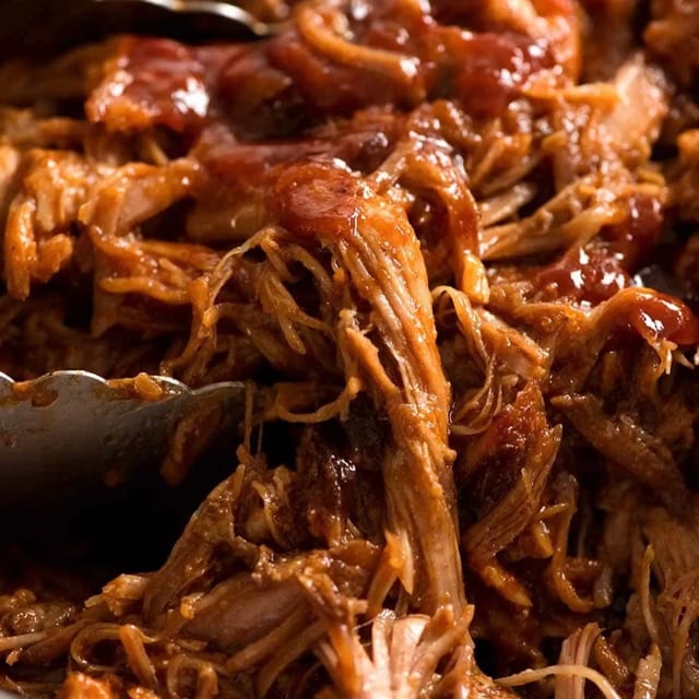 1 pound of Pulled Pork.