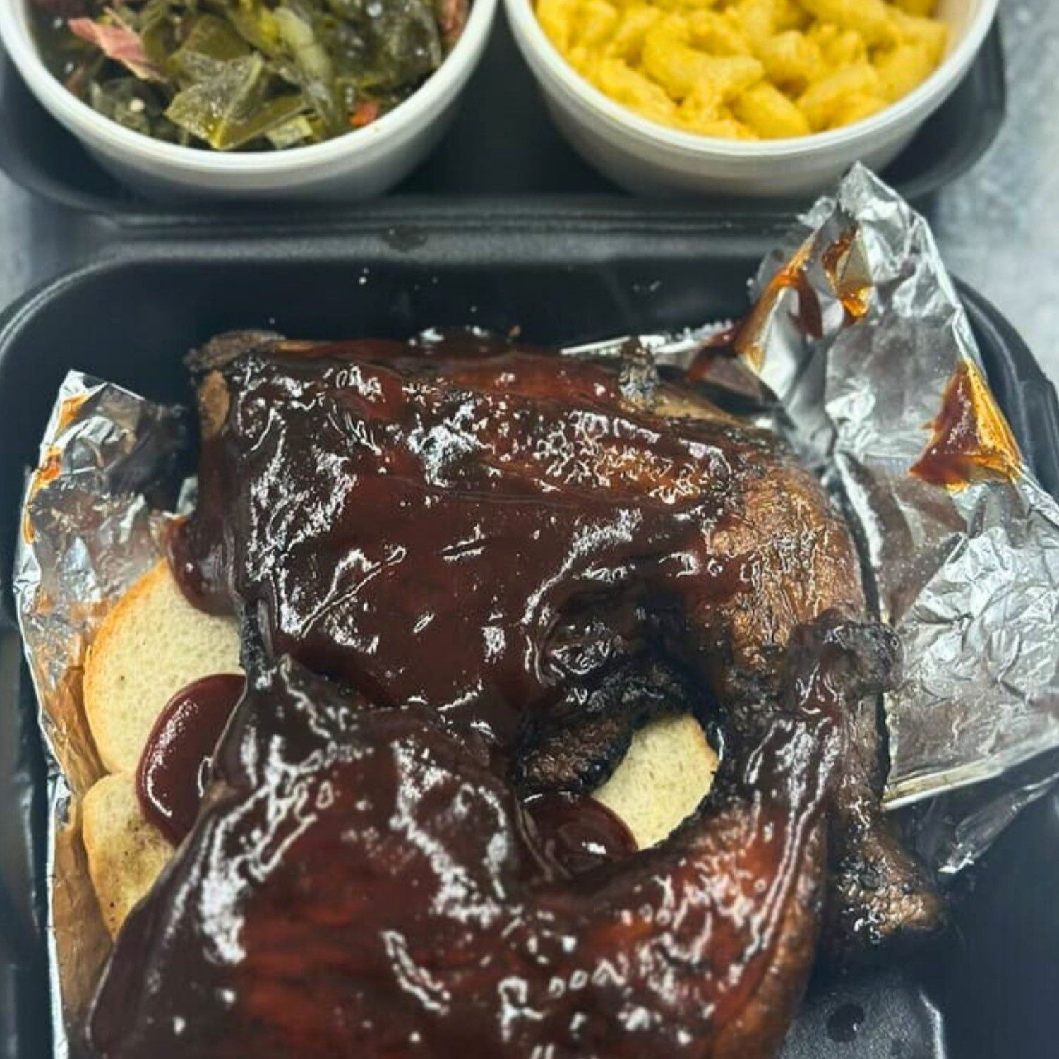Chicken Leg Quarters Lunch.